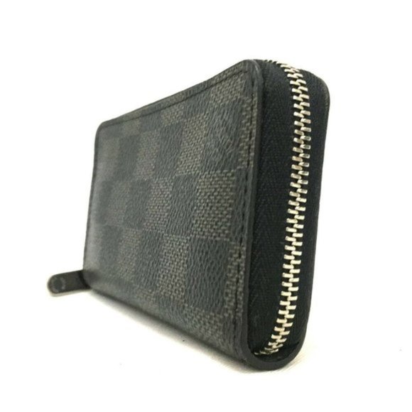 Louis Vuitton Damier Graphite Zippy Zip Coin Purse - Picture 3 of 8